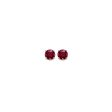 14Kt White Gold Ruby 1 4Ctw Earring Hot on Sale