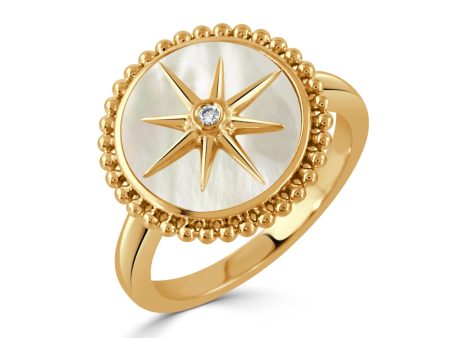 R10041WMP-1 - 18K Yellow Gold Ring from the Maritime collection For Discount