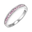 14Kt White Gold Pink Tourmaline 1 4Ctw Ring Discount