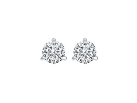 18Kt White Gold Diamond 1 4Ctw Earring Supply