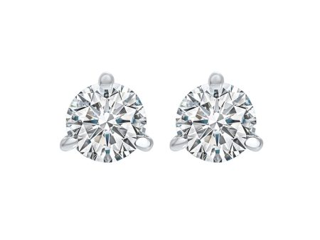 18Kt White Gold Diamond 1Ctw Earring Supply