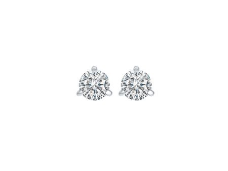 18Kt White Gold Diamond 1 10Ctw Earring For Discount