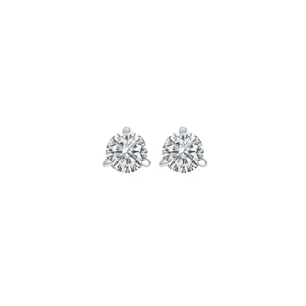 18Kt White Gold Diamond 1 10Ctw Earring For Discount