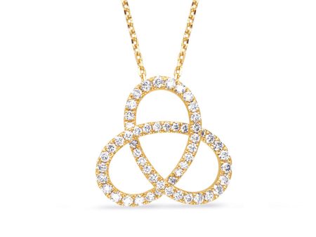 Yellow Gold Diamond Pendant Cheap