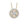 14Kt Yellow Gold Diamond 1 6Ctw Pendant For Discount