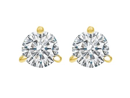 18Kt Yellow Gold Diamond 1 1 2Ctw Earring Online Hot Sale