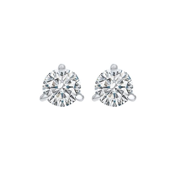 18Kt White Gold Diamond 3 4Ctw Earring on Sale