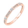 14Kt Rose Gold Diamond 1 6Ctw Ring For Cheap