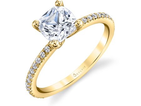 Cushion Cut Classic Engagement Ring - Adorlee Discount