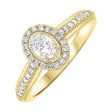 14Kt Yellow Gold Diamond 1 2Ctw Ring Cheap