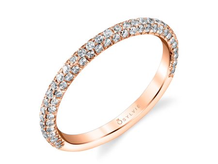 Classic Pave Wedding Band - Jayla Online now