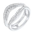 14Kt White Gold Diamond 5 8Ctw Ring Cheap