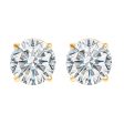 14Kt Yellow Gold Diamond 2Ctw Earring Cheap