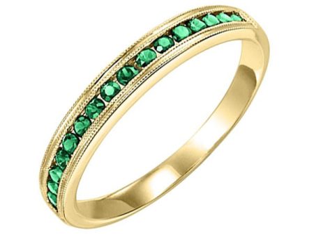 10Kt Yellow Gold Emerald 1 3Ctw Ring Online now