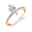 Marquise Cut Classic Engagement Ring - Adorlee Online Sale