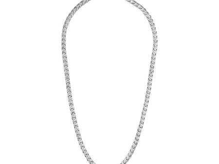 Bulova Stainless Steel Classic Jewelry Mens Necklace Online now