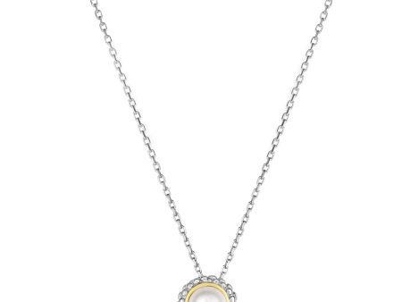 Sterling Silver & 18K Gold Popcorn Birthstone Pendant Online