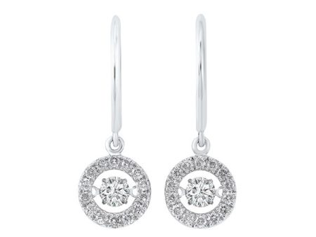 14Kt White Gold Diamond 1Ctw Earring Discount