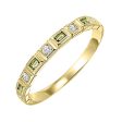 10Kt Yellow Gold Diamond 1 10Ctw & Peridot 1 7Ctw Ring Discount