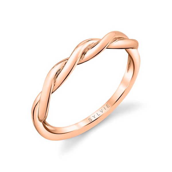 Spiral Wedding Band - Yasmine Online