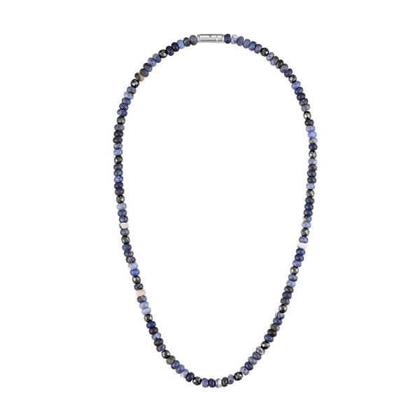 Bulova Steel Performance Jewelry Mens Necklace Hot on Sale