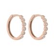 14Kt Rose Gold Diamond 1 8Ctw Earring For Cheap