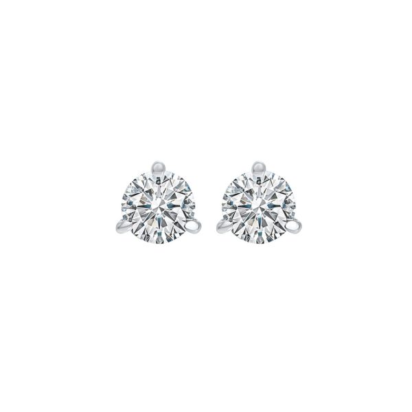 18Kt White Gold Diamond 1 3Ctw Earring on Sale