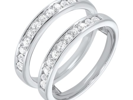 14Kt White Gold Diamond 3 8Ctw Ring Cheap