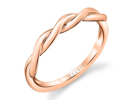 Spiral Wedding Band - Yasmine For Discount