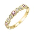 10Kt Yellow Gold Diamond 1 12Ctw & Syn Alexandrite 1 7Ctw Ring Online