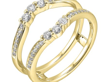 14Kt Yellow Gold Diamond 1 3Ctw Ring Online now