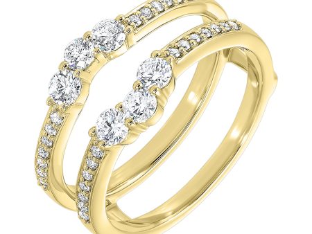 18Kt Yellow Gold Diamond 5 8Ctw Ring Online now