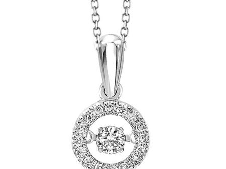 10Kt White Gold Diamond 1 5Ctw Pendant Online