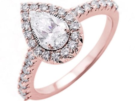 14Kt Rose Gold Diamond 1Ctw Ring Sale