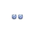 14Kt White Gold Tanzanite 3 4Ctw Earring Fashion