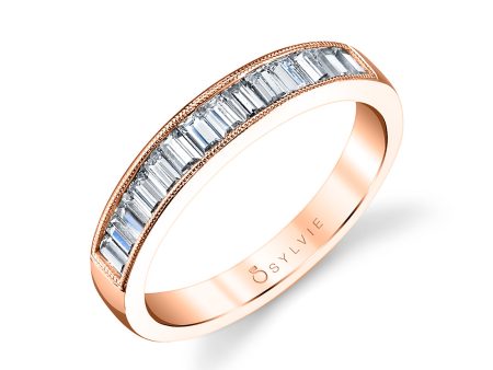 Baguette Wedding Band For Sale