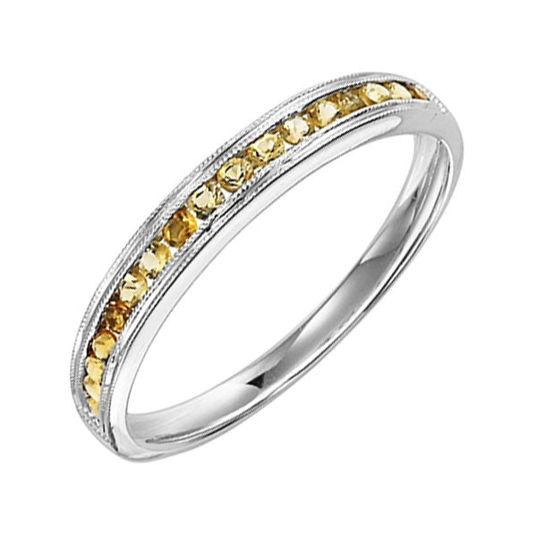 14Kt White Gold Citrine 1 3Ctw Ring Online Sale