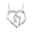 14Kt White Gold Diamond 1 20Ctw Pendant For Discount