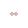 14Kt Rose Gold Diamond 1 4Ctw Earring Sale