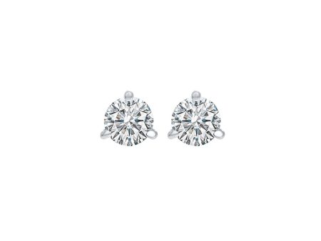 18Kt White Gold Diamond 1 5Ctw Earring For Cheap