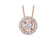 14Kt Rose Gold Diamond 1 8Ctw Pendant Online Sale