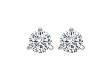 18Kt White Gold Diamond 5 8Ctw Earring For Discount