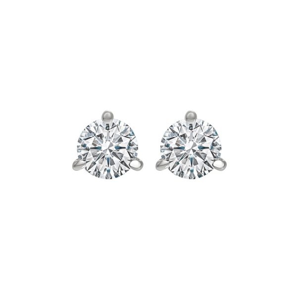 18Kt White Gold Diamond 5 8Ctw Earring For Discount