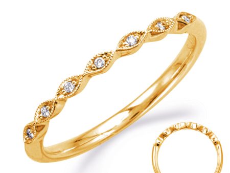 Yellow Gold Wedding Band Fashion