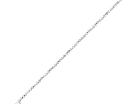 14Kt White Gold Diamond 5Ctw Bracelet For Discount