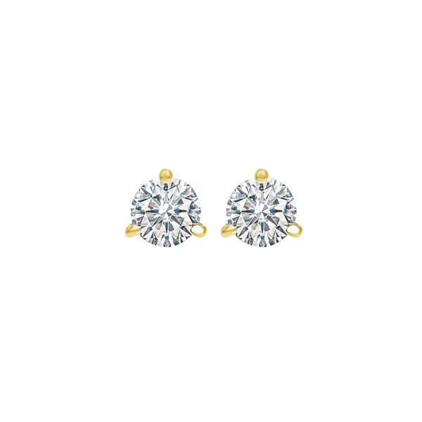 18Kt Yellow Gold Diamond 1 4Ctw Earring Cheap