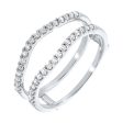 14Kt White Gold Diamond 1 3Ctw Ring Sale