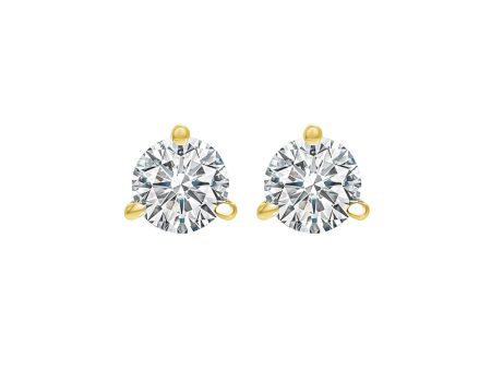 18Kt Yellow Gold Diamond 1 2Ctw Earring Online