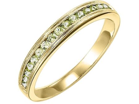 14Kt Yellow Gold & Peridot 1 3Ctw Ring Sale