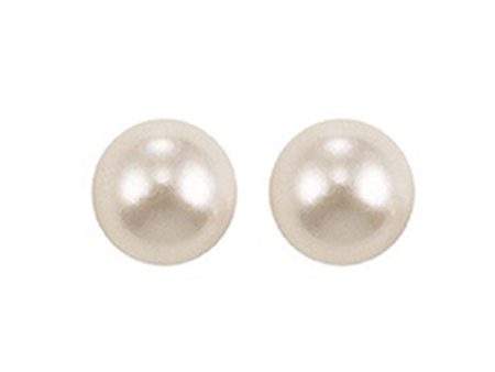 14Kt White Gold Pearl Earring Fashion